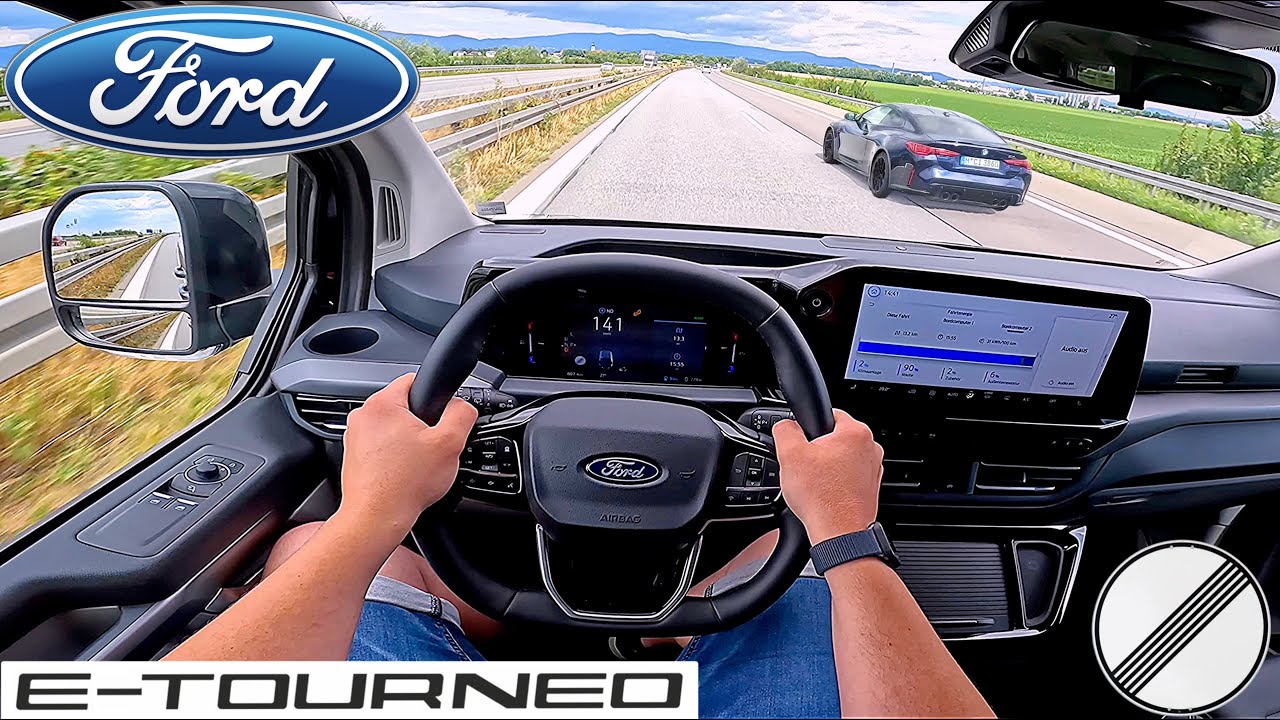 2025 Ford E-Tourneo Custom Titanium | 218PS | Test & TopSpeed POV Drive