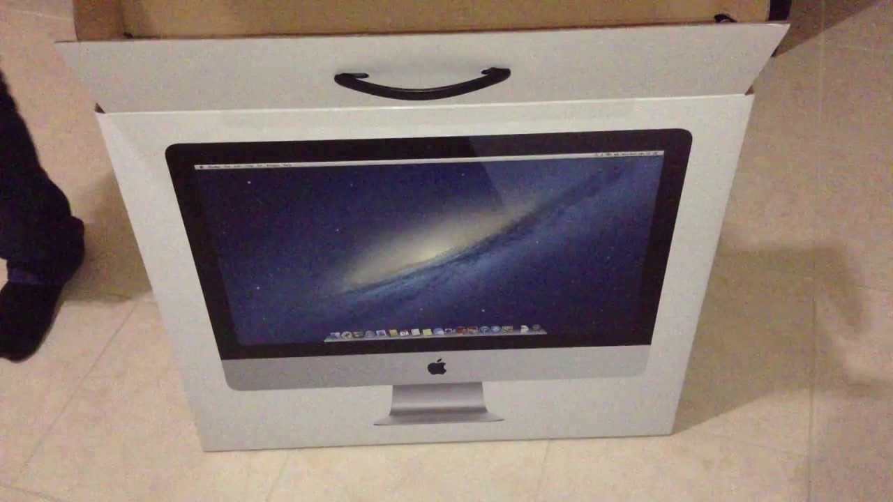 iMac 21.5" (2013) Base Model Unboxing YouTube