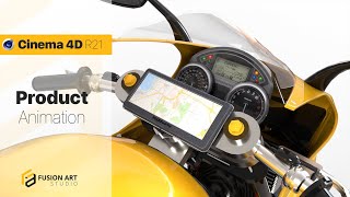 3D Product Animation In Cinema 4D Redshift