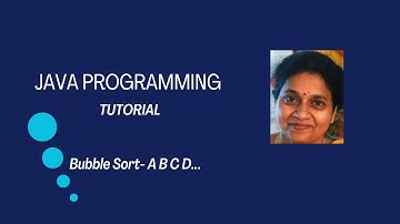Lesson 48 Arrays Part 9   Bubble Sort on String 1D array, Optimized Bubble Sort & Sorting two Arrays