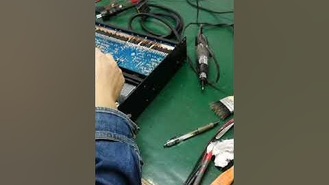 Sanway Audio Amplifier and Active module workshop