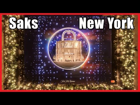Video: Visite estos escaparates navideños en la ciudad de Nueva York