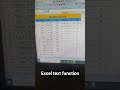 DOB se excel me koun sa din aur month koun sa tha nikale text function use #excel #dobformula #short