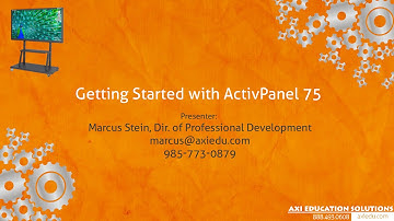 APT75 Getting Started