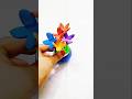 easy clay art😙#diyclay #easy #diyflower #clayflowermaking #shorts #youtubeshorts #foryou