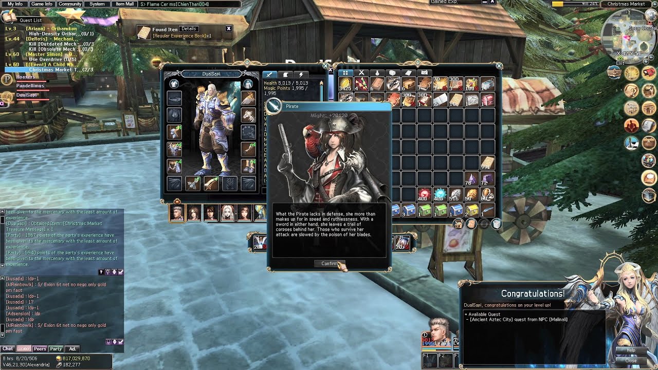 AO [Dual Blade] - 3 - Скоростная прокачка! 💪💪