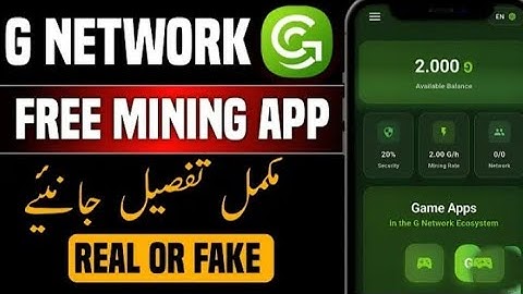 Network पर Account कैसे बनाएं | G Network Mining App Full Guide (2025) | G Network 🔥 | Future Coin 👛