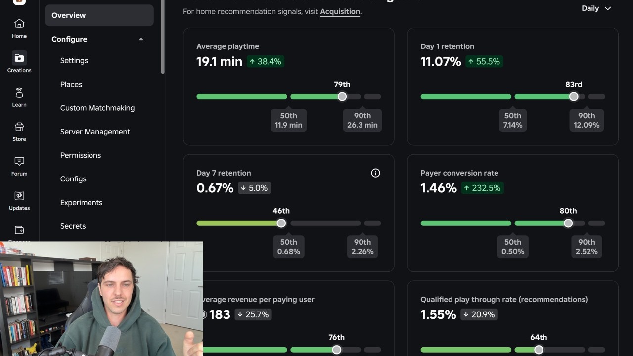 How to Improve Your Roblox Game Stats FAST — Transcript
