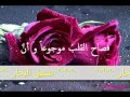 كلمات اشتياق وحب