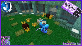 Getting into Botania in our Underwater Base! - Another Quality Modpack 2 Ep06