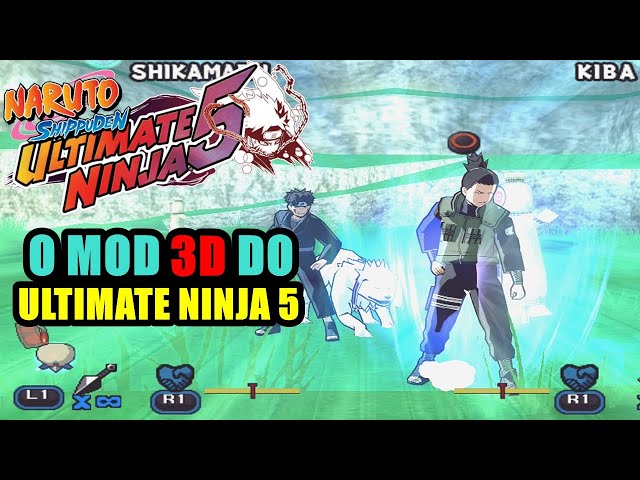 Naruto KM2 Vs Sakura Byakugou - AKATSUKI MOD - PS2 - Naruto Ultimate Ninja 5  