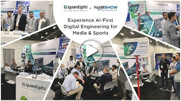 Quantiphi at #NABSHOW2022 | Highlights Reel