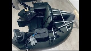 decathlon belly boat tasche