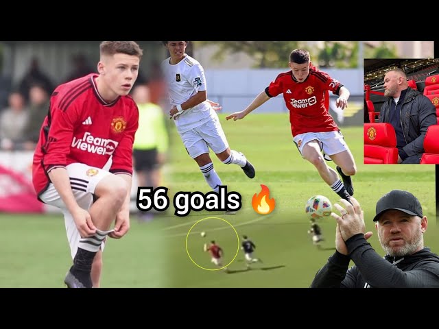 Kai Rooney, wow🔥, Manchester United have an asset 56 goals,28 assists, even Wayne Rooney is... class=