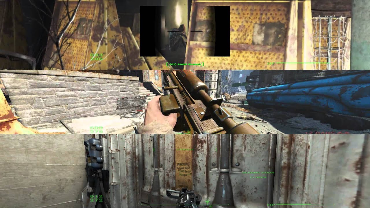 Fallout 4 PC Eyefinity Triple Screen Adventures And
