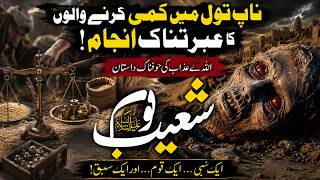 The Nation Destroyed for Fraud | Prophet Shoaib A.S & The Fall of Madyan