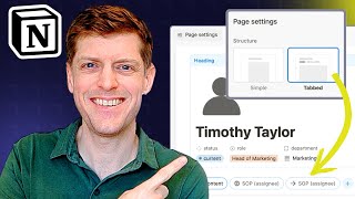 How to use Notion database Tabs (AMAZING update!)