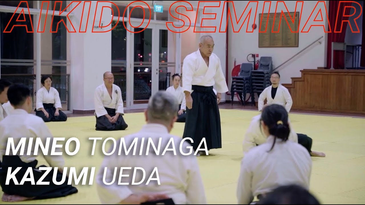 [Aikido] Tominaga Mineo Shihan & Ueda Kazumi Shihan 2023 Pt.1