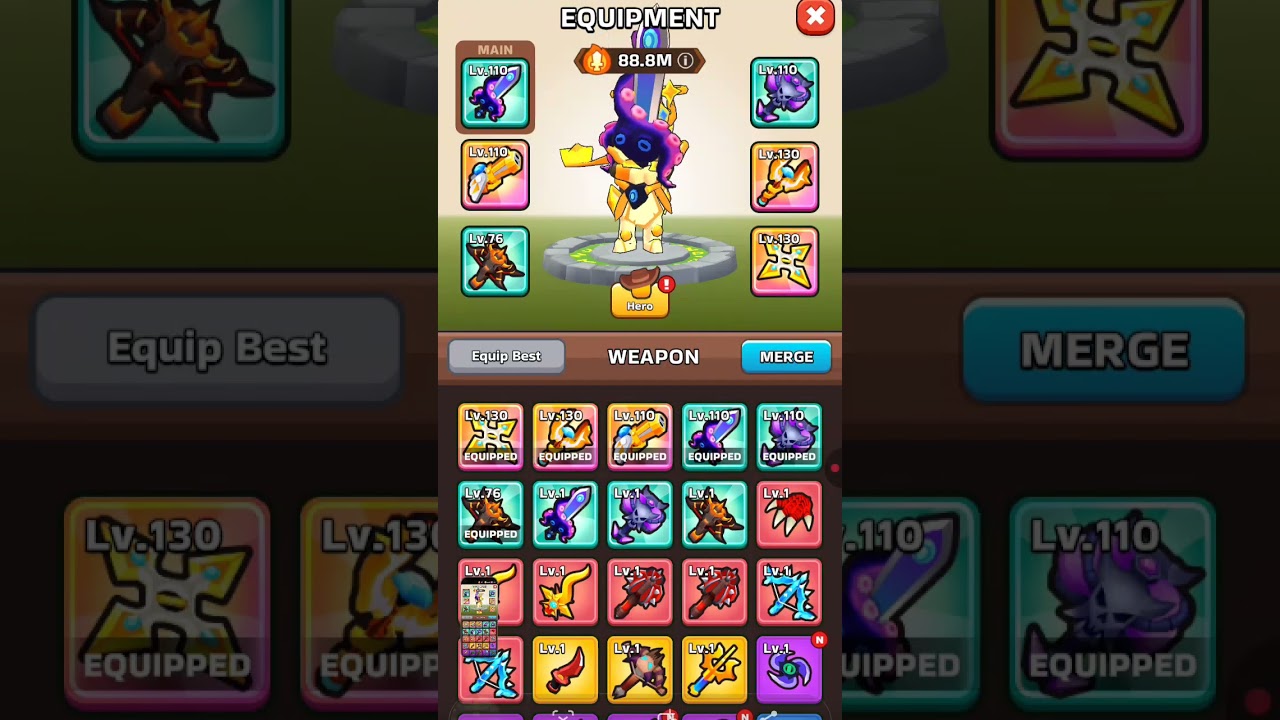 3/6 Exotic Weapond on Xp Hero! 