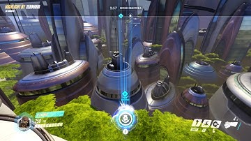 Numbani out of bounds as Doomfist (Patched Out)