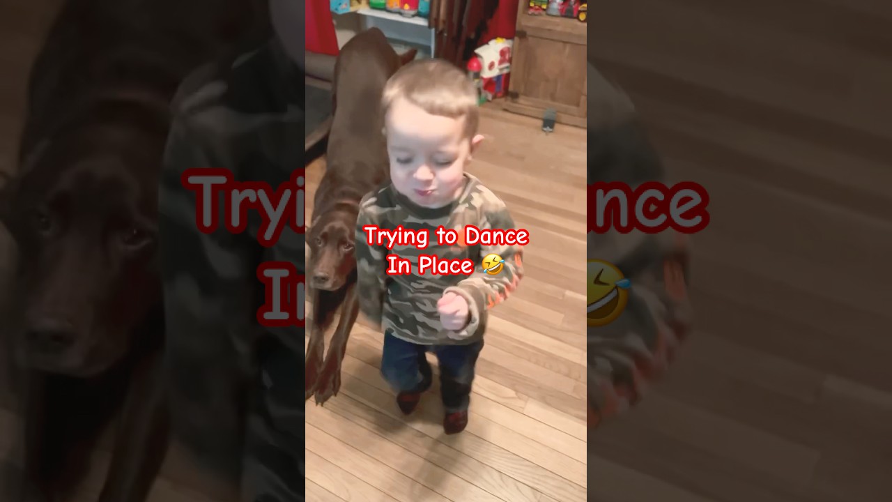 Toddler Tries Cotton Eye Joe Trend—Too Cute to Handle! 🤠😂