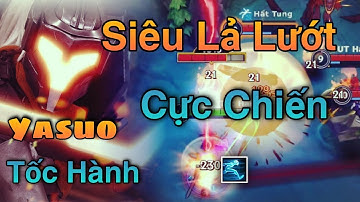 LMHT Tốc Chiến : Yasuo Tốc Hành Siêu Lả Lướt Combo Cực Gắt Và Máu Chiến Khi Dùng Phép Bổ Trợ Này