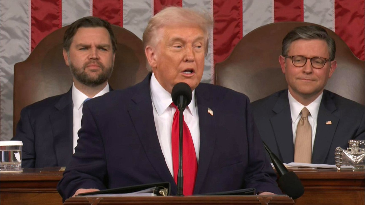 Donald Trump delivers State of the Union address