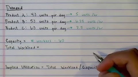 Operations Management Module 2  Multiple Flow Units 9-2