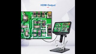 Andonstar Ad409 1080P 3D Hdmi Wi̇fi̇ Dijital Mikroskop Büyük Çalışma Alanı 10.1 İnç Ekran
