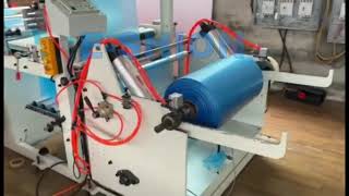 Threading Rolling Garbage Bag Making Machine
