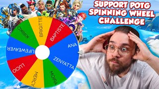 Support POTG Spinning Wheel Challenge - Overwatch 2