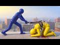 Dynamic NPCs Fight in a Battle Royale! with active ragdoll physics #9