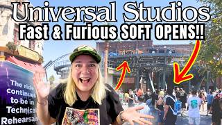 Fast & Furious Hollywood Drift SOFT OPENS! Technical Rehearsals, HHN News & More! 7/29/2026 Updates! screenshot 3