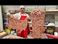 Comment faire du doner kebab  ce matre prpare le doner kebab avec des comptences incroyables