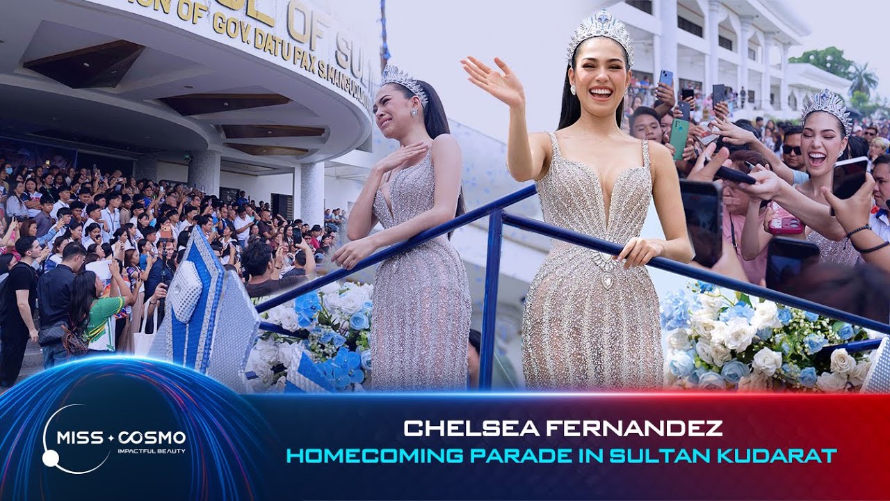 A Homecoming Parade Filled with Pride and Love ✨🇵🇭 Chelsea Fernandez - Runner-up Miss Cosmo 2025