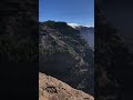 Wandern im Zentrum von Gran Canaria, Riscos de Tirajana mit Blick auf den Pico de las Nieves.