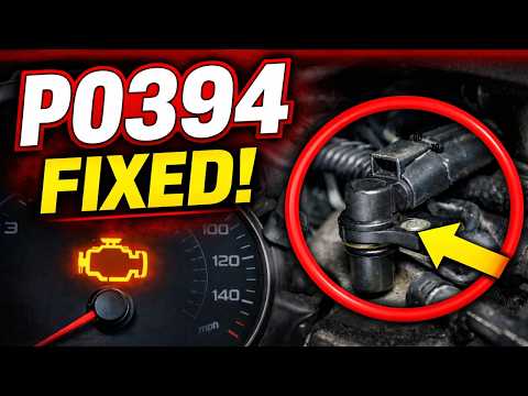 Fix P0394 Camshaft Sensor Code on Audi Without Dealer