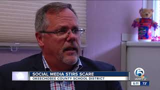 Social media rumors stirs scare at Okeechobee County schools