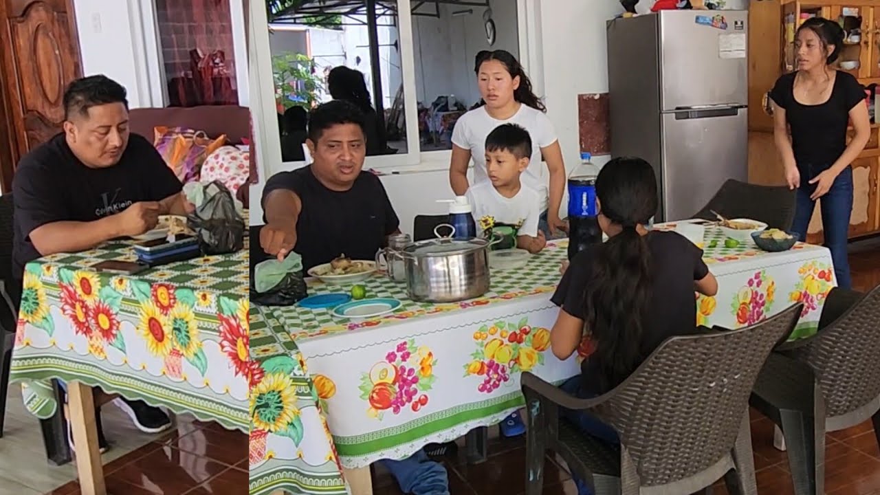 Wilder llegó al Almuerzo, Asi Lo Recibimos 🥰 Y Esto Dijo 😱😱 Todos almorzamos en familia 🤩🥰