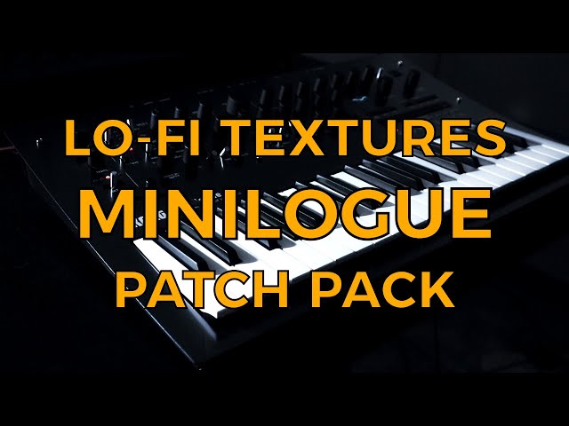 New FREE Korg Minilogue Patch Pack! 