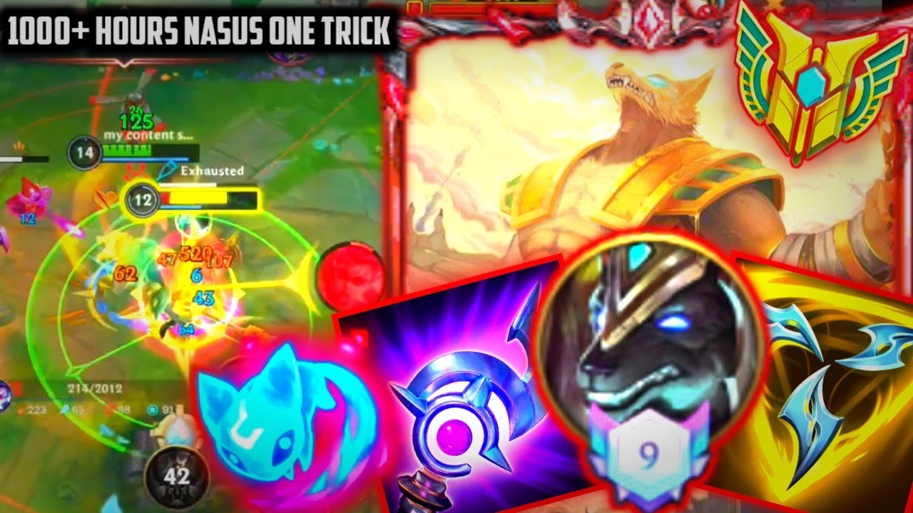 Wild Rift | HOW I DESTROY VAYNE TOP AS NASUS (Ex Grandmaster Former Top 9 Nasus) Nasus Tips & Tricks