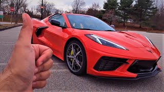 Taking Delivery MY FIRST ever C8 Corvette! Initial POV Driving Impressions!
