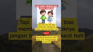 Download Lagu KETIKA SAUDARA KANDUNGMU SUSAH, BANTULAH SEMAMPUMU#shortvideo #quotes #reels #fyp MP3