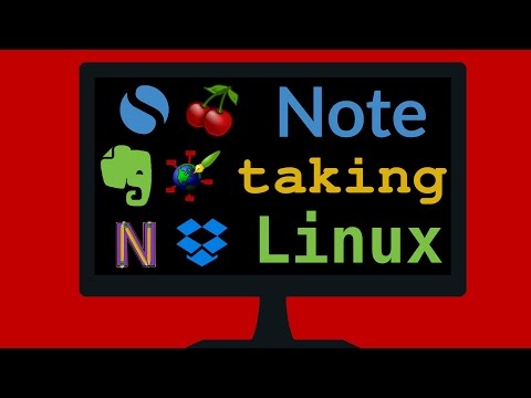 The best note taking software on Linux