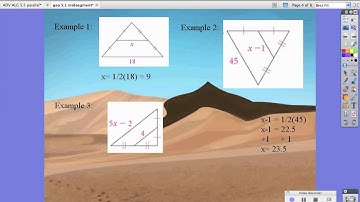 Geometry: Midsegments