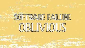 Software Failure - Oblivious (Official Lyric Video)