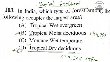 WBCS 2019 Preliminary Exam Set-A // Answer Key // Fully Solved // Part by part Solutions Geography