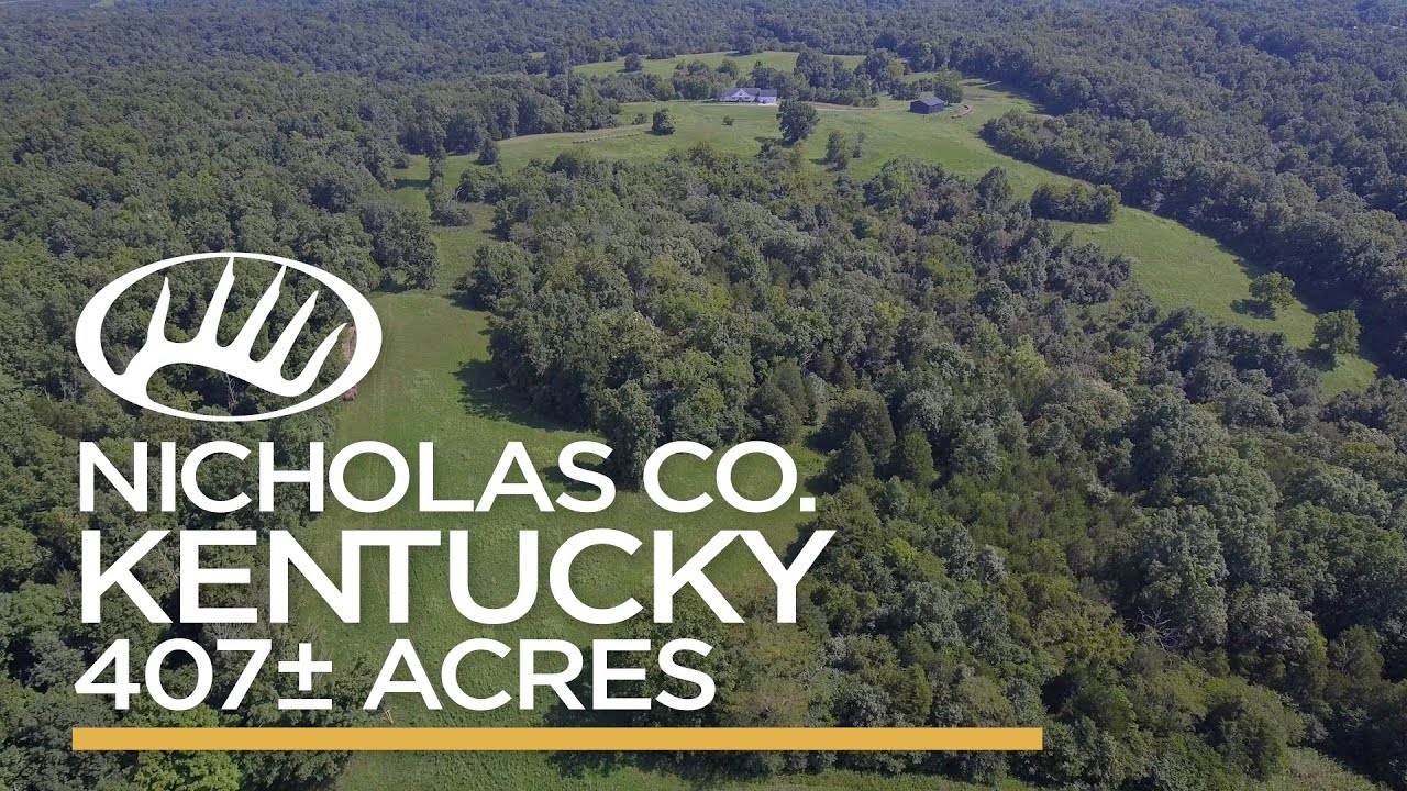 Nicholas County, KY 407± Acres YouTube
