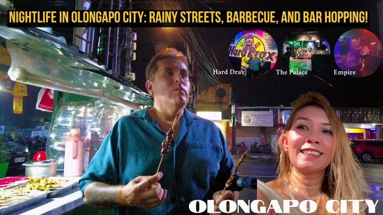 Nightlife in Olongapo City: Rainy Streets, Barbecue, and Bar Hopping!