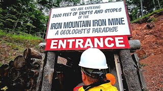 Iron Mountain Iron Mine Entrance Train | Vulcan Michigan